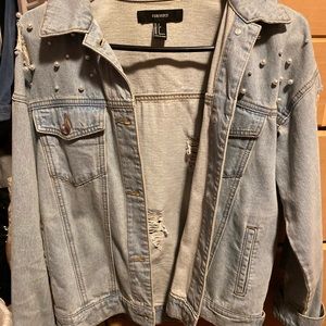 Light blue denim jacket